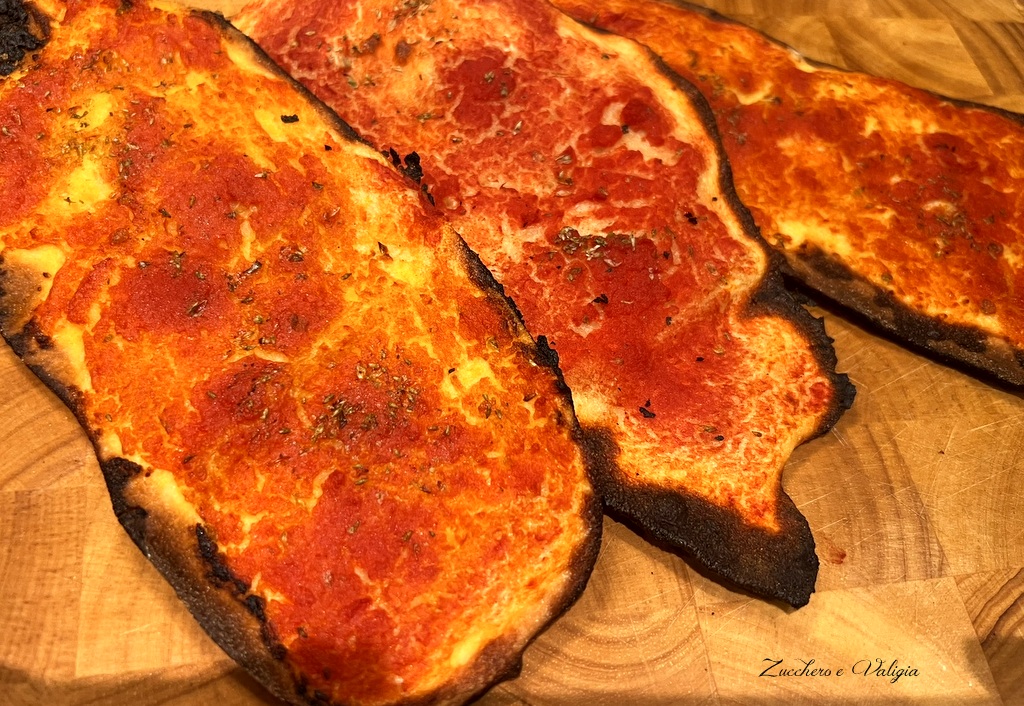 Lingue di Pizza croccanti senza lievito 5 lingue di pizza croccanti senza lievito